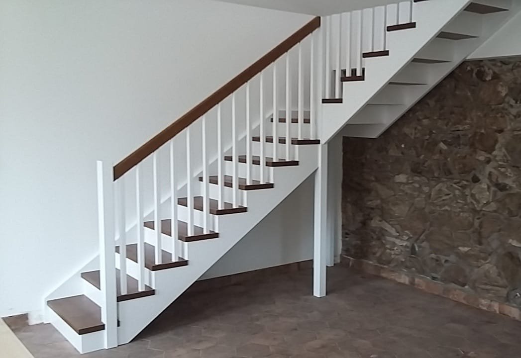 1x1/4 lomené schodiště