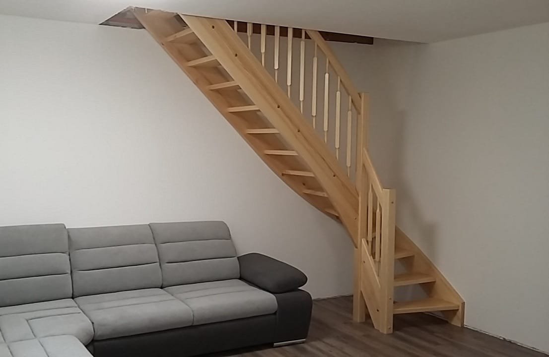 1x1,4 Lomené schodiště