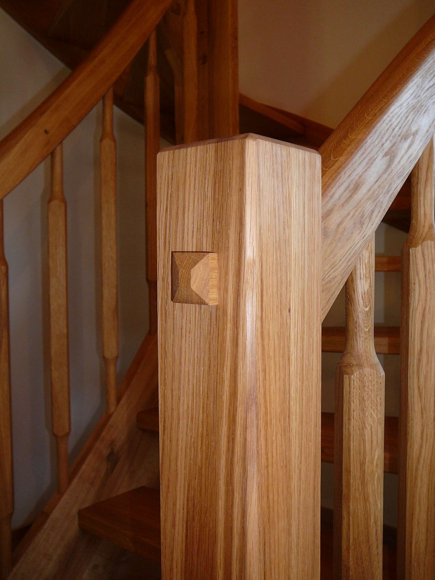 Zábradlí celodřevěné