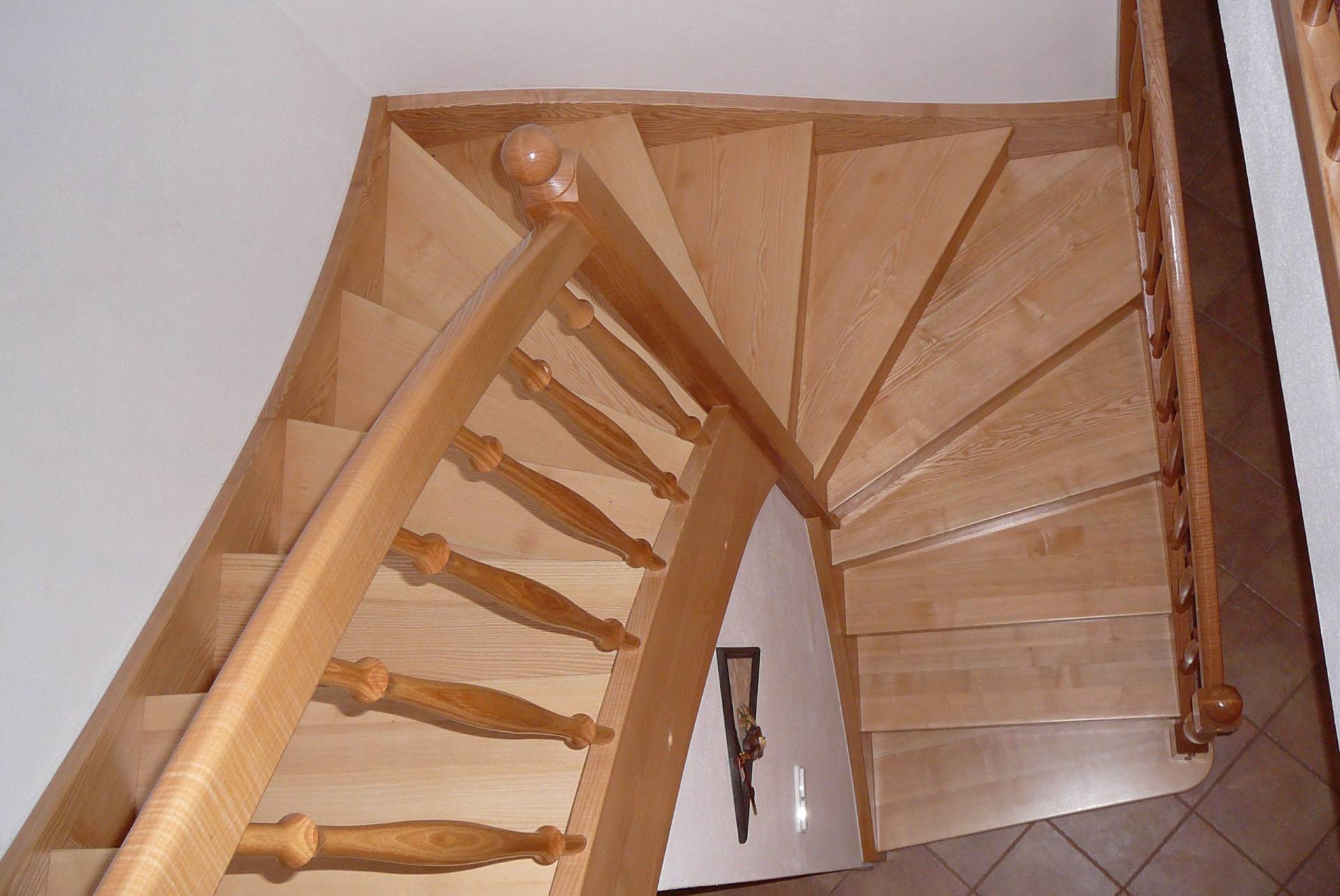 Zábradlí celodřevěné