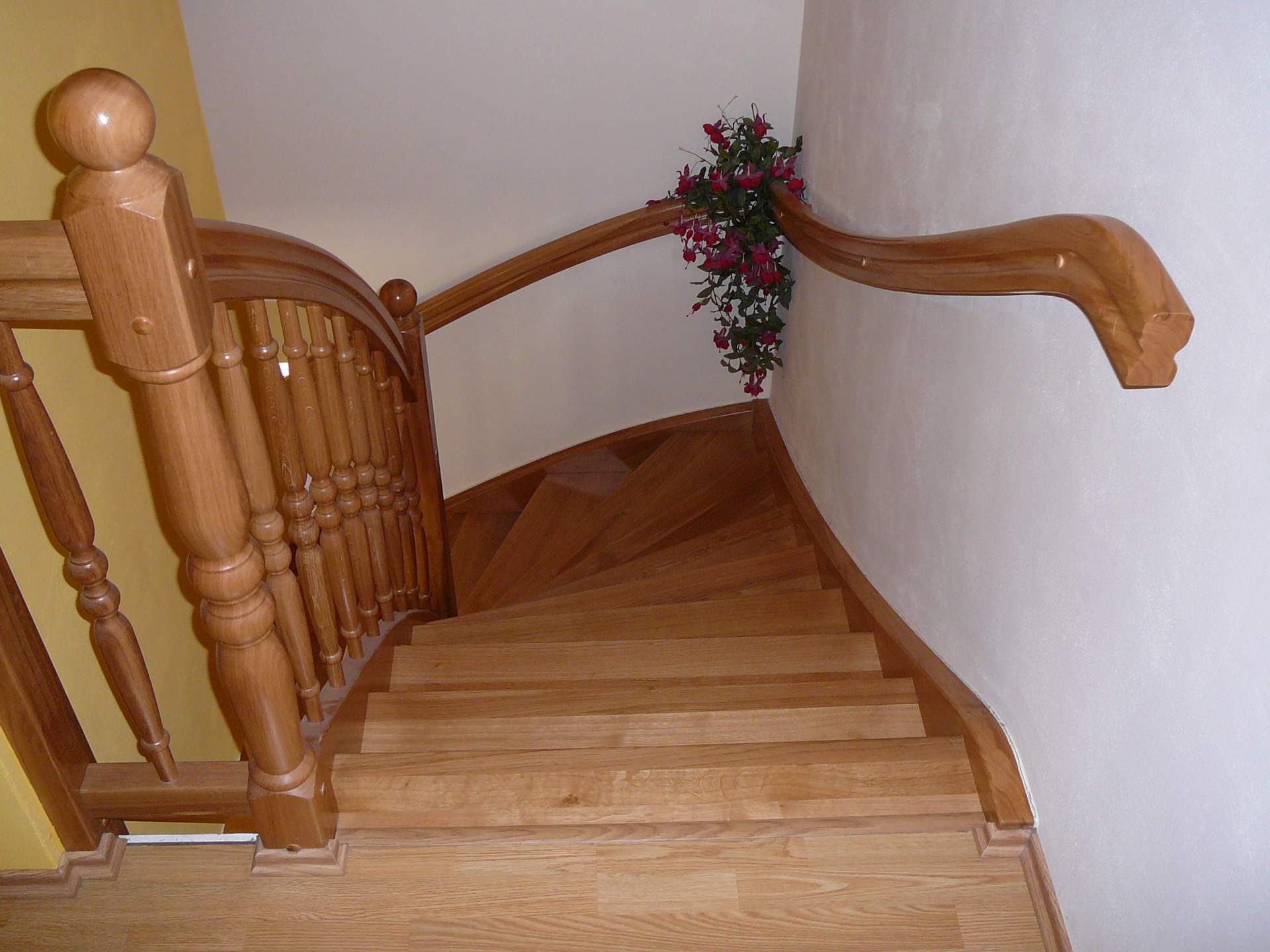 Zábradlí celodřevěné