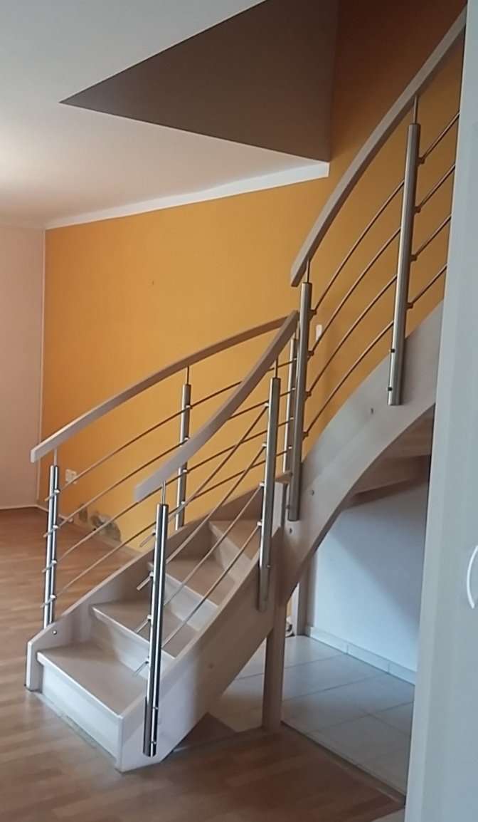 Zábradlí nerezové, a jeho kombinace